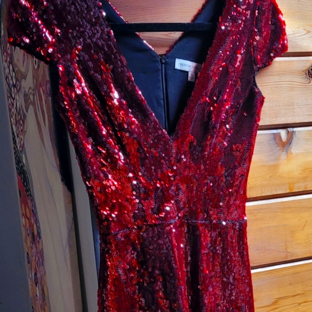 Red Mini:Dress The Population